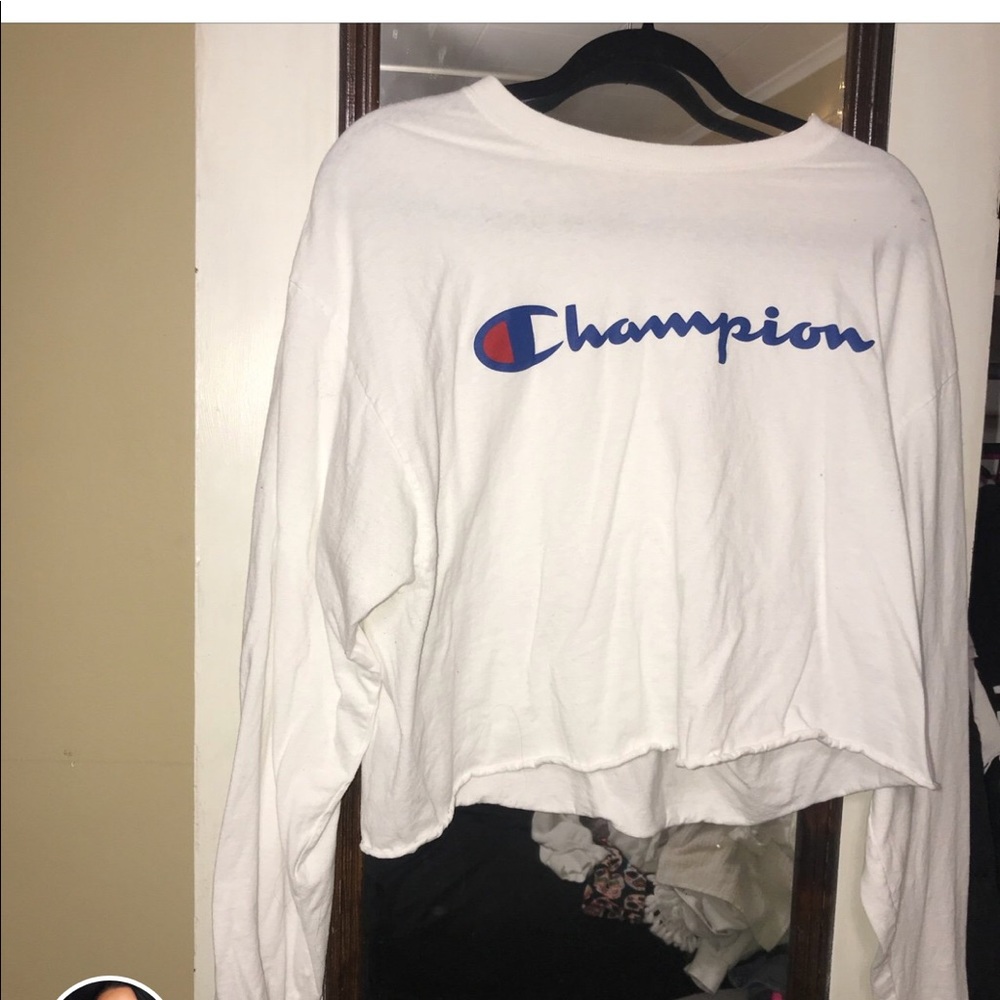Cropped champion long sleeve